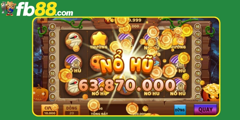 Quay Hũ FB88 9 Game nổ hũ sở hữu thiết kế mới lạ