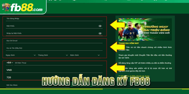 Thể Thao FB88 12 Quy trình tham gia cá cược tại FB88